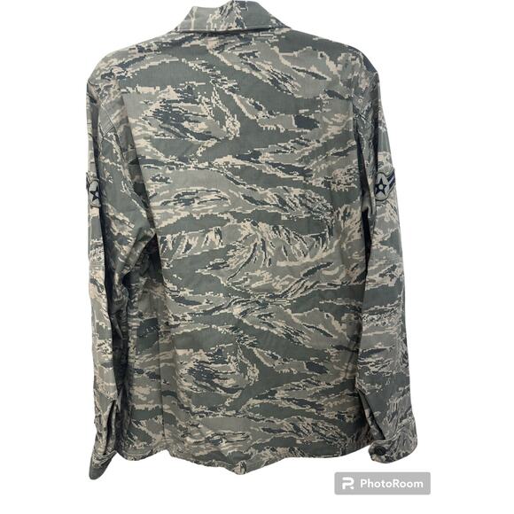USAF Air Force Utility Coat Mens 42R Camoflauge Camo Digital - Picture 2 of 9